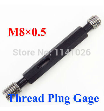   ο M8 0.5 6H  ö  ÷   M8 *  0.5/Free Shopping NEW M8 x 0.5  6H Metric Steel Thread Plug Gage Gauge M8*0.5